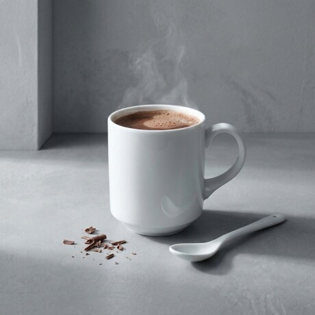 Taza Mug de Porcelana Blanca 336 ml Actualite Taza Mug de Porcelana Blanca 336 ml Actualite