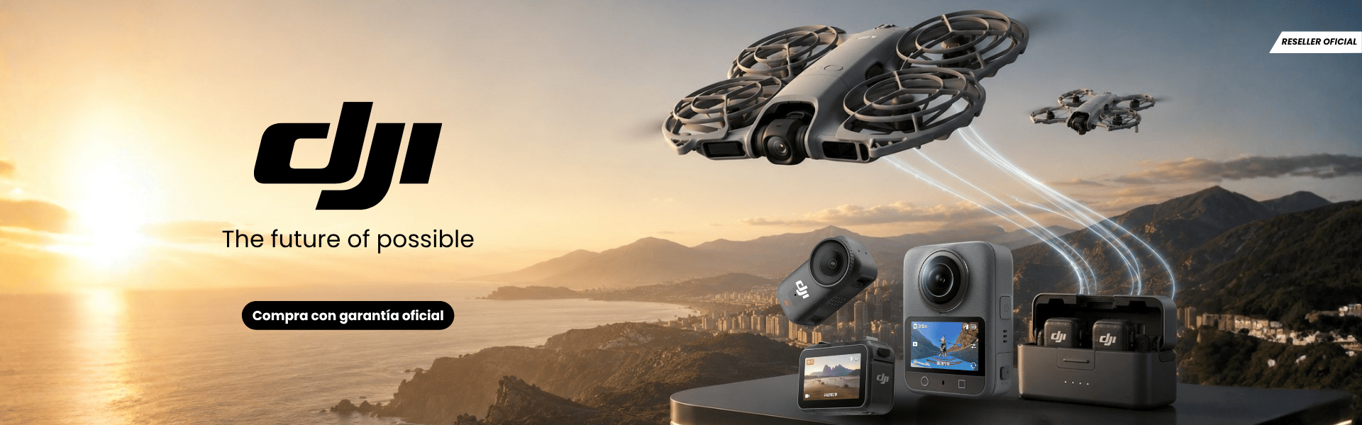 Compra DJI con garantía oficial