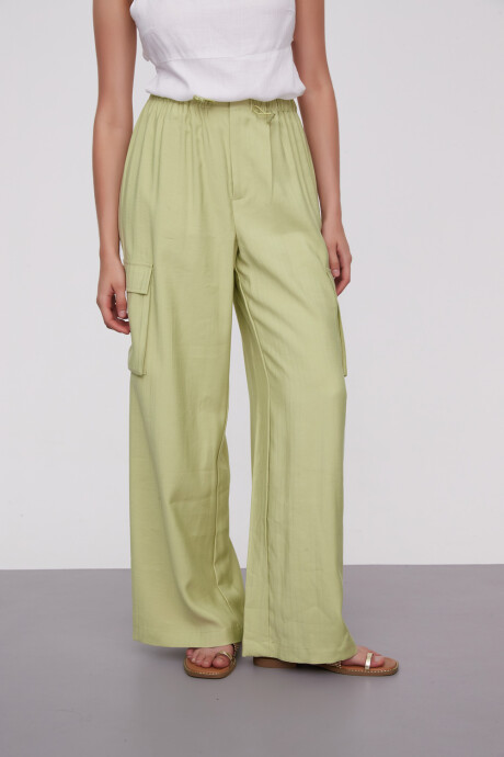 Pantalon Clamie Verde Oliva Claro