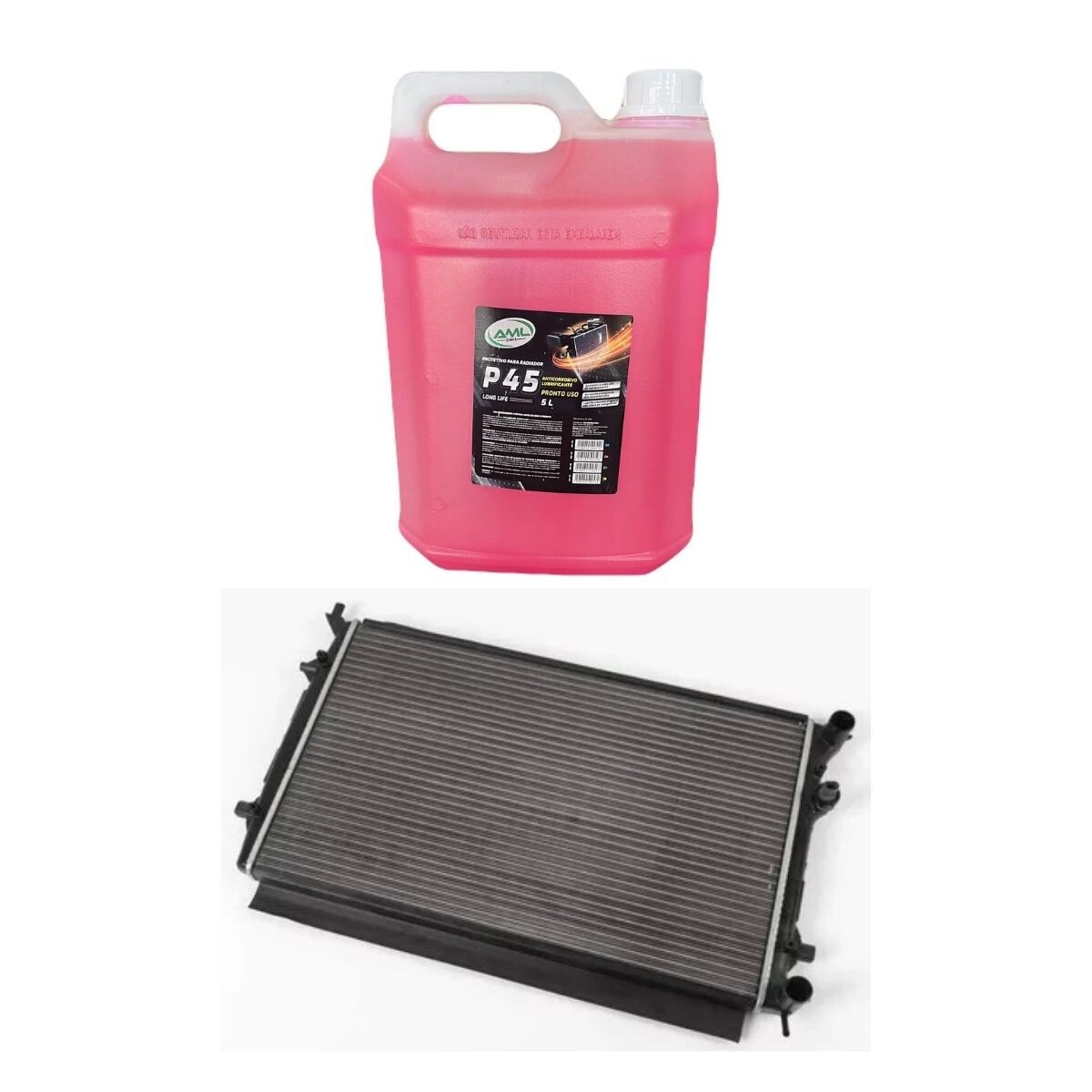 KIT DE RADIADOR + AGUA 