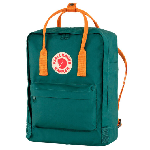 Mochila Fjall Raven Kånken Arctic Green-Spicy Orange 16L Mochila Fjall Raven Kånken Arctic Green-Spicy Orange 16L