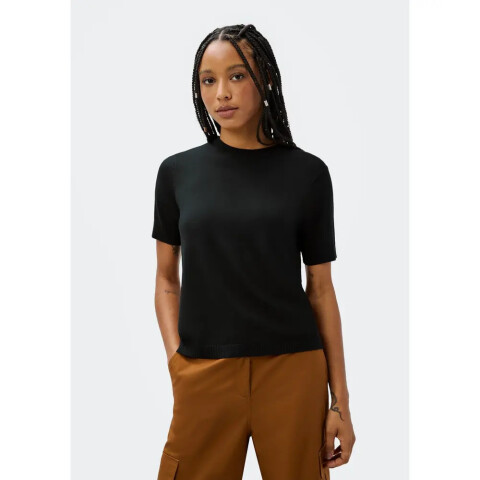 BLUSA FEM PRETO ESCURO