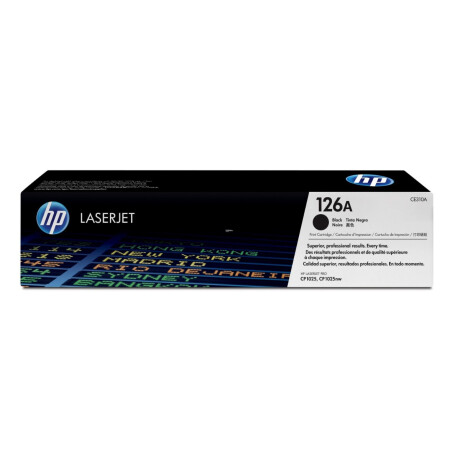 HP TONER CE310A NEGRO 126A CP1000/1025NW/M175NW 1200CPS 2477