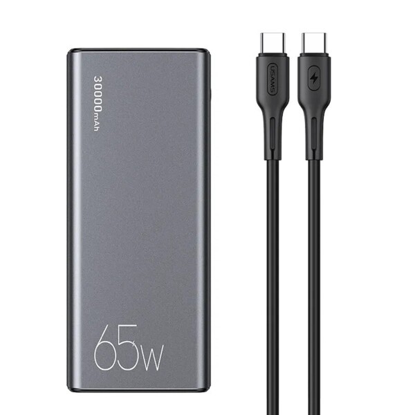 Power Bank 30.000mah 65w Cable Tipo C A Tipo C Usams Power Bank 30.000mah 65w Cable Tipo C A Tipo C Usams