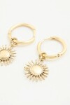 Aro Daisy Metal Dorado