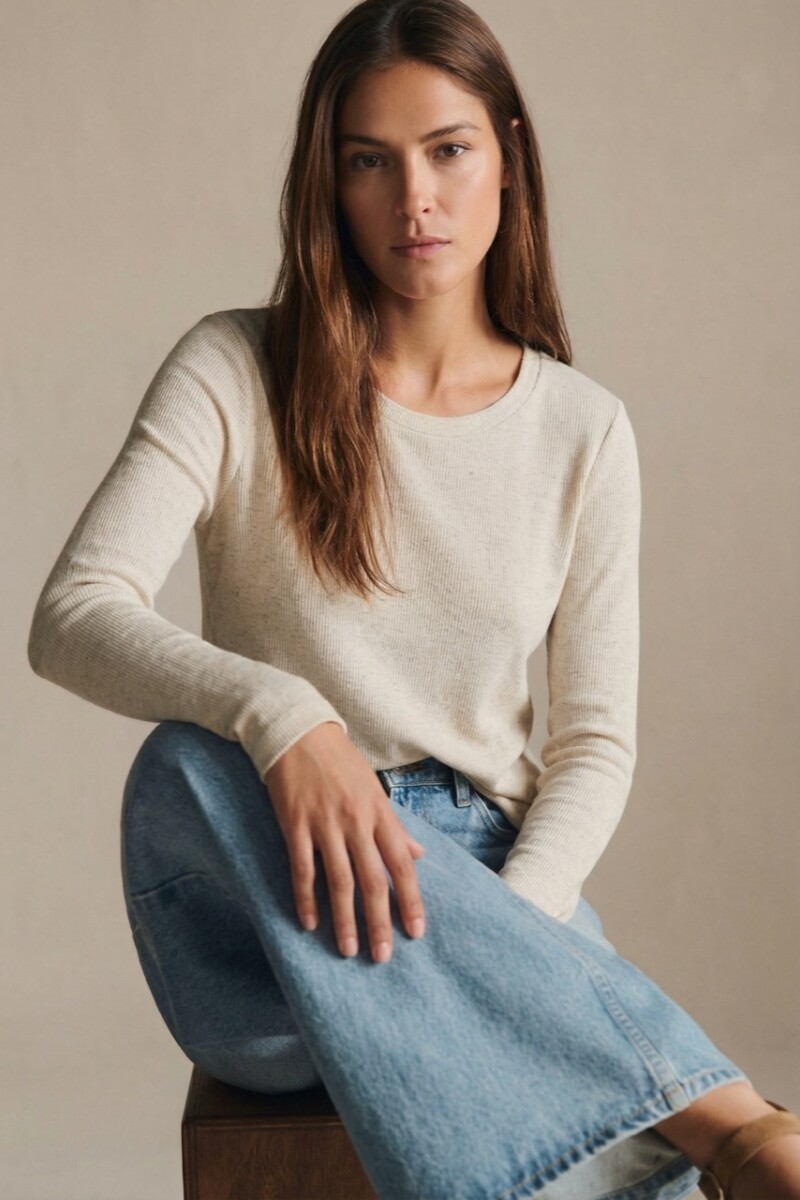 Remera Con Lino Arena