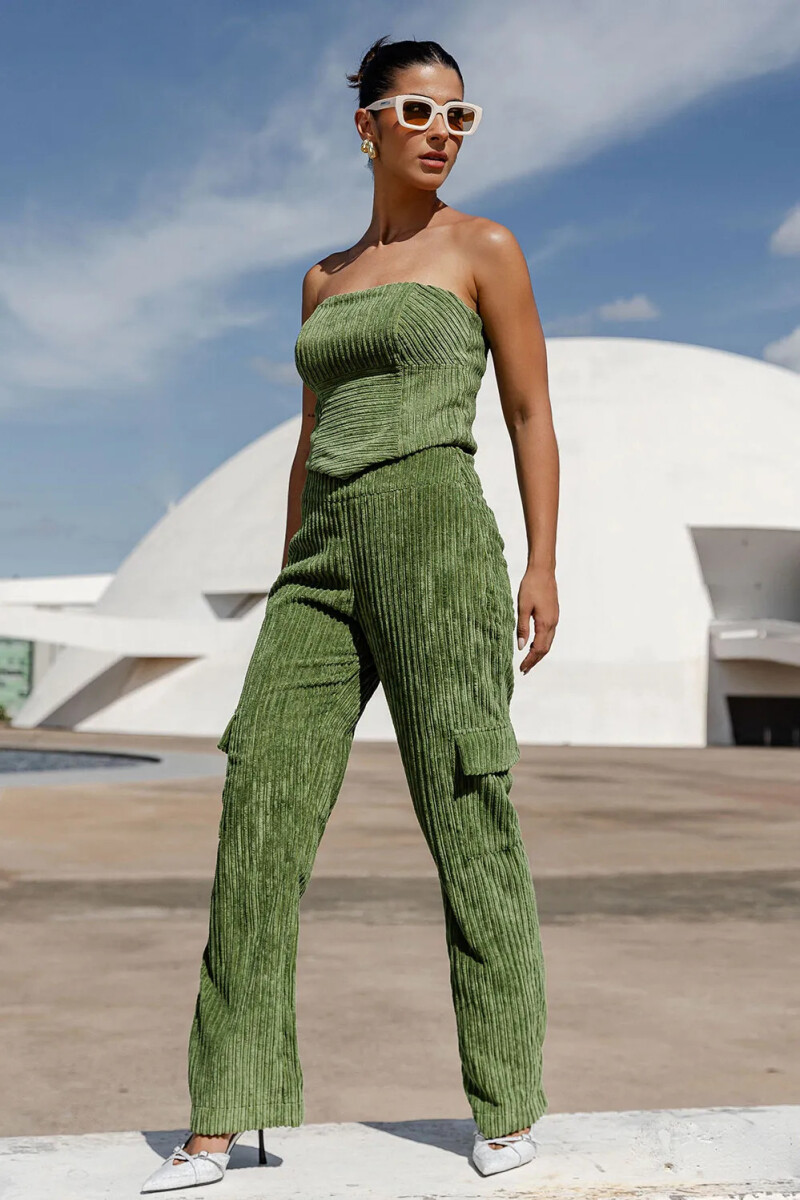 Pantalon Poliana - Verde 