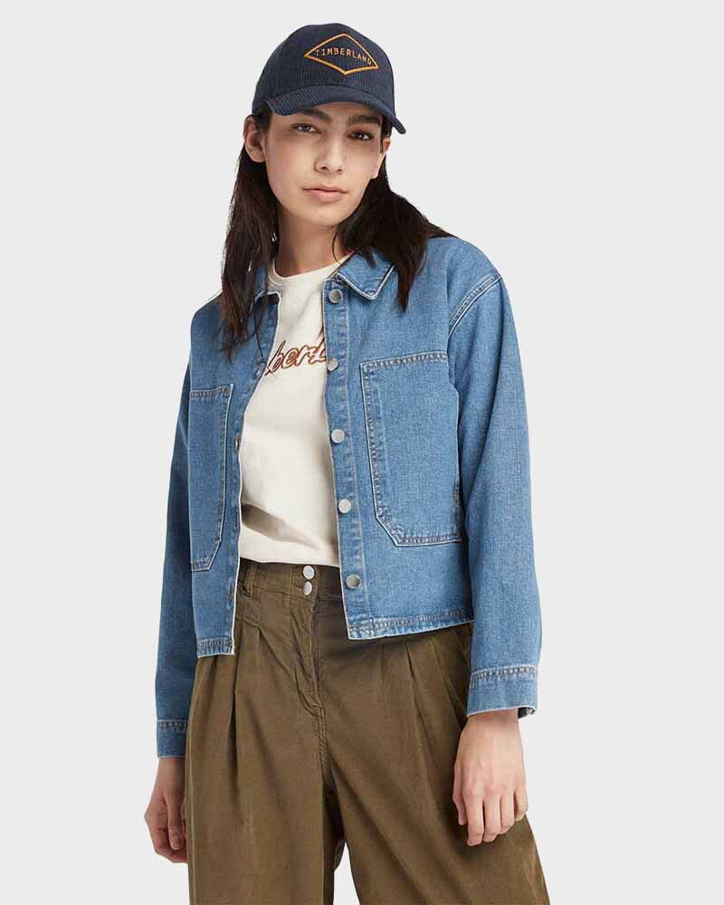 Chaqueta Chore Hemp Denim Mujer Ea5