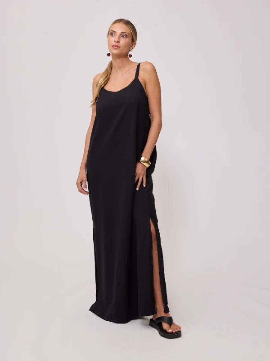 VESTIDO RUSTY CABITA - NEGRO 