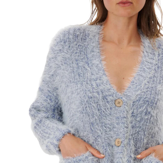 Buzo Rip Curl Melting Waves Cardigan - Azul Buzo Rip Curl Melting Waves Cardigan - Azul