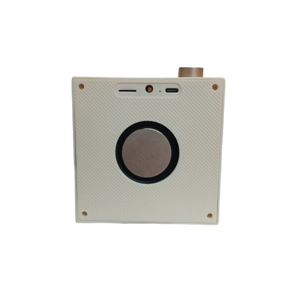 Parlante cuadrado beige