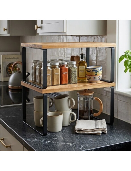ESTANTE ORGANIZADOR COCINA ACACIA 28X20X28CM NAT ESTANTE ORGANIZADOR COCINA ACACIA 28X20X28CM NAT