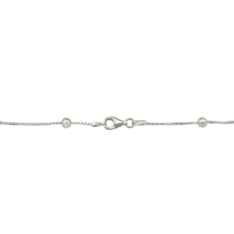 Cadena Bolitas-Plata 925-Sin Piedra-CD3039 sinpiedra