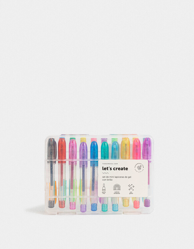 Lapices y Lapiceras Express Yourself Set De Lapiceras Gel - Combinacion Multicolor