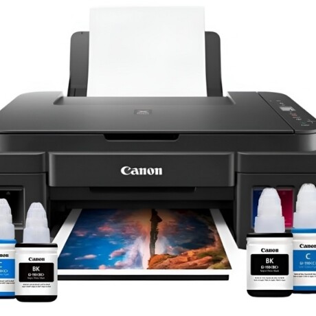 Impresora Canon Pixma G-2110 + Botellas de Recarga Extra 001