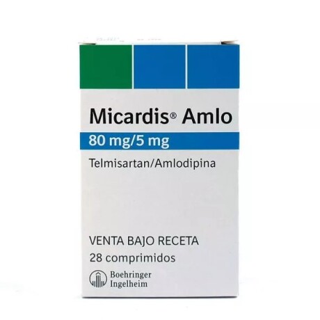 Micardis Amlo 80/5mg 28 Comprimidos Micardis Amlo 80/5mg 28 Comprimidos