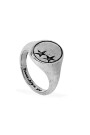 Twojeys Oval Ring Plata Plata