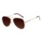 Lentes De Sol Chilli Beans Aviador - Unisex Gradiente Marrón/Dorado