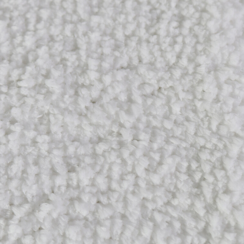 ALFOMBRA FELPUDA BLANCA 50X120CM P/BAÑO Unica