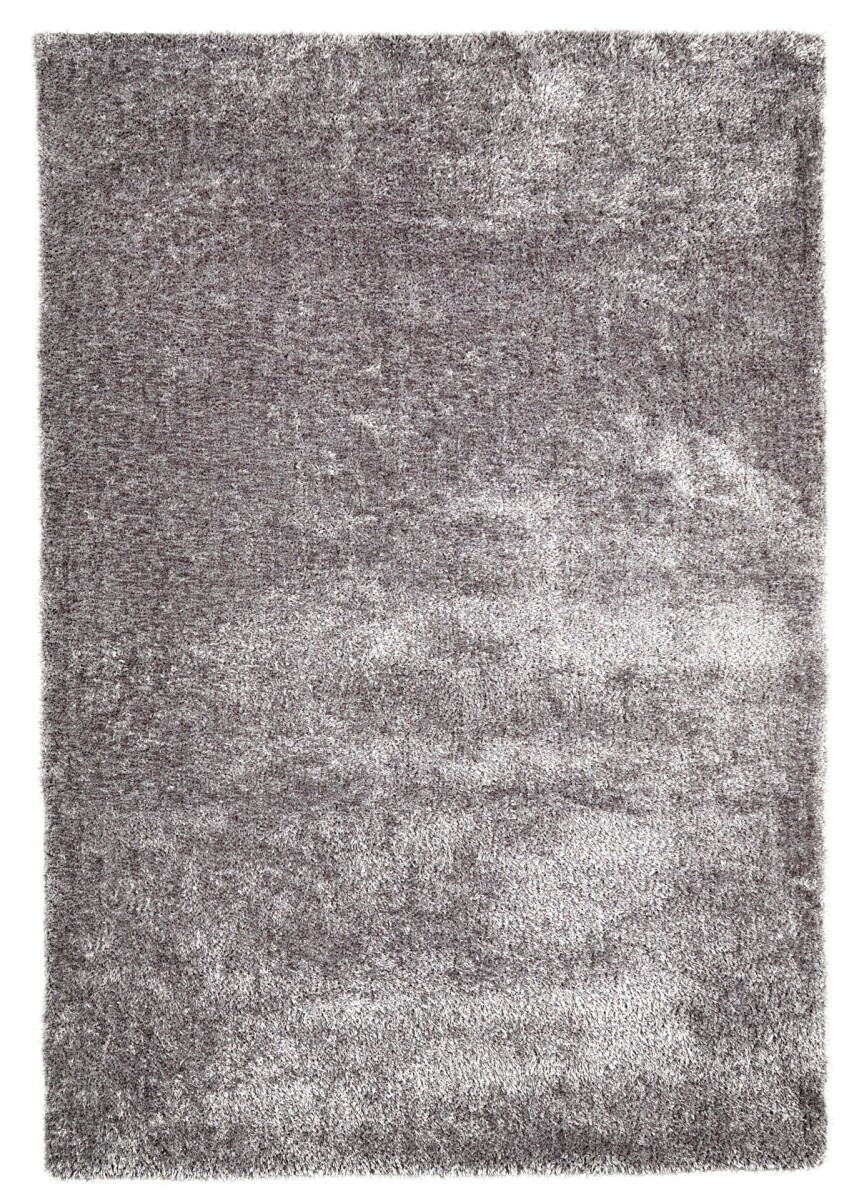 Alfombra BIRK 140x200 shaggy gris 