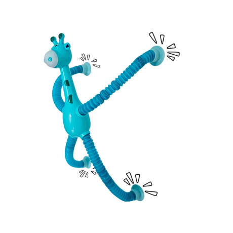 Figuras Flexibles y Extensibles Alldoro Jirafa Amarilla