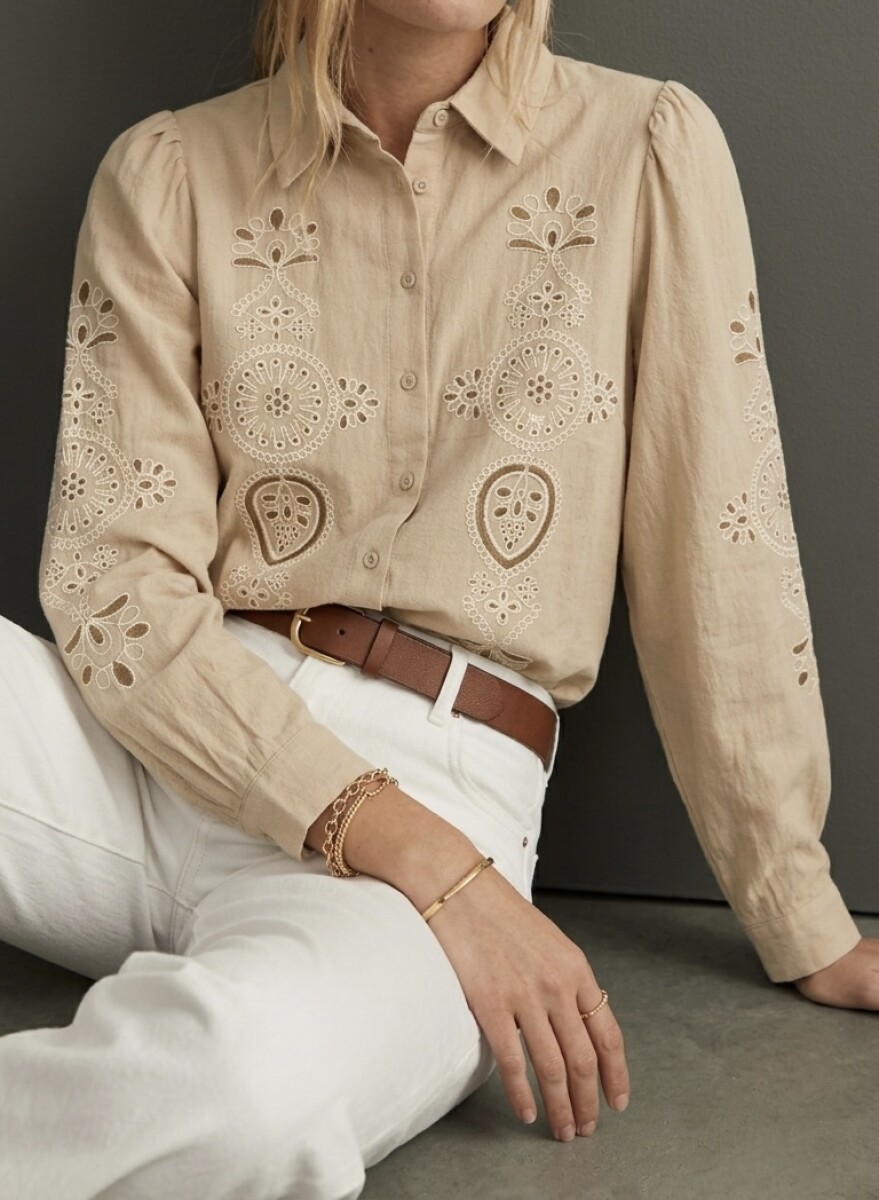 Camisa Naiomi - Beige 