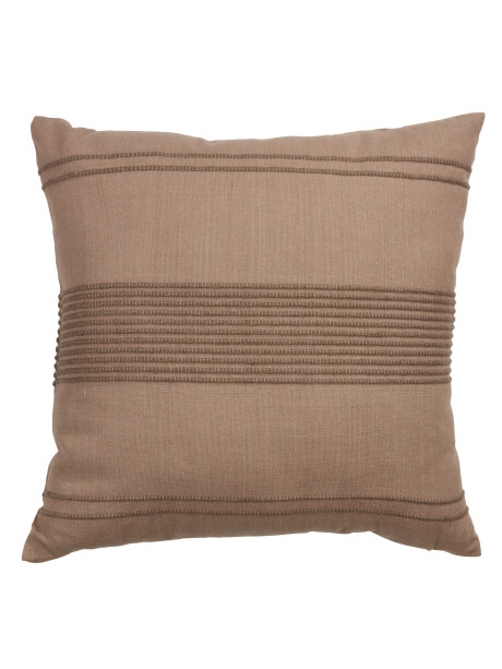 Almohadón NATTLILJA 45x45 rayas marrón Almohadón NATTLILJA 45x45 rayas marrón