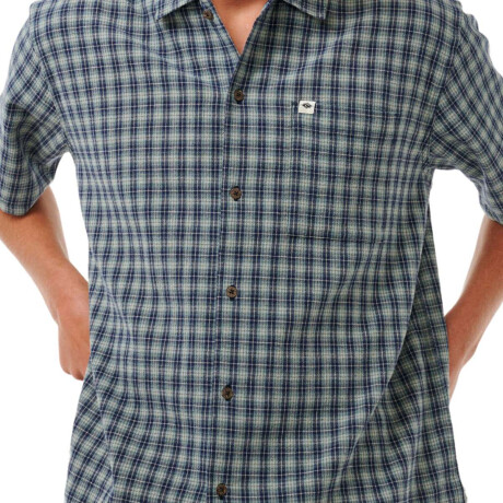 Camisa MC Rip Curl Classic Surf Check Azul a cuadros