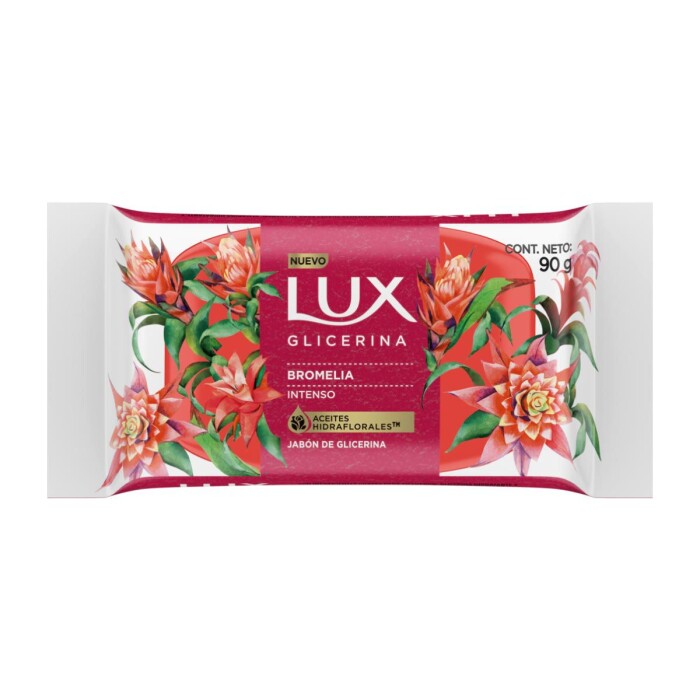 LUX JABON GLICERINA BROMELIA x 90gr única