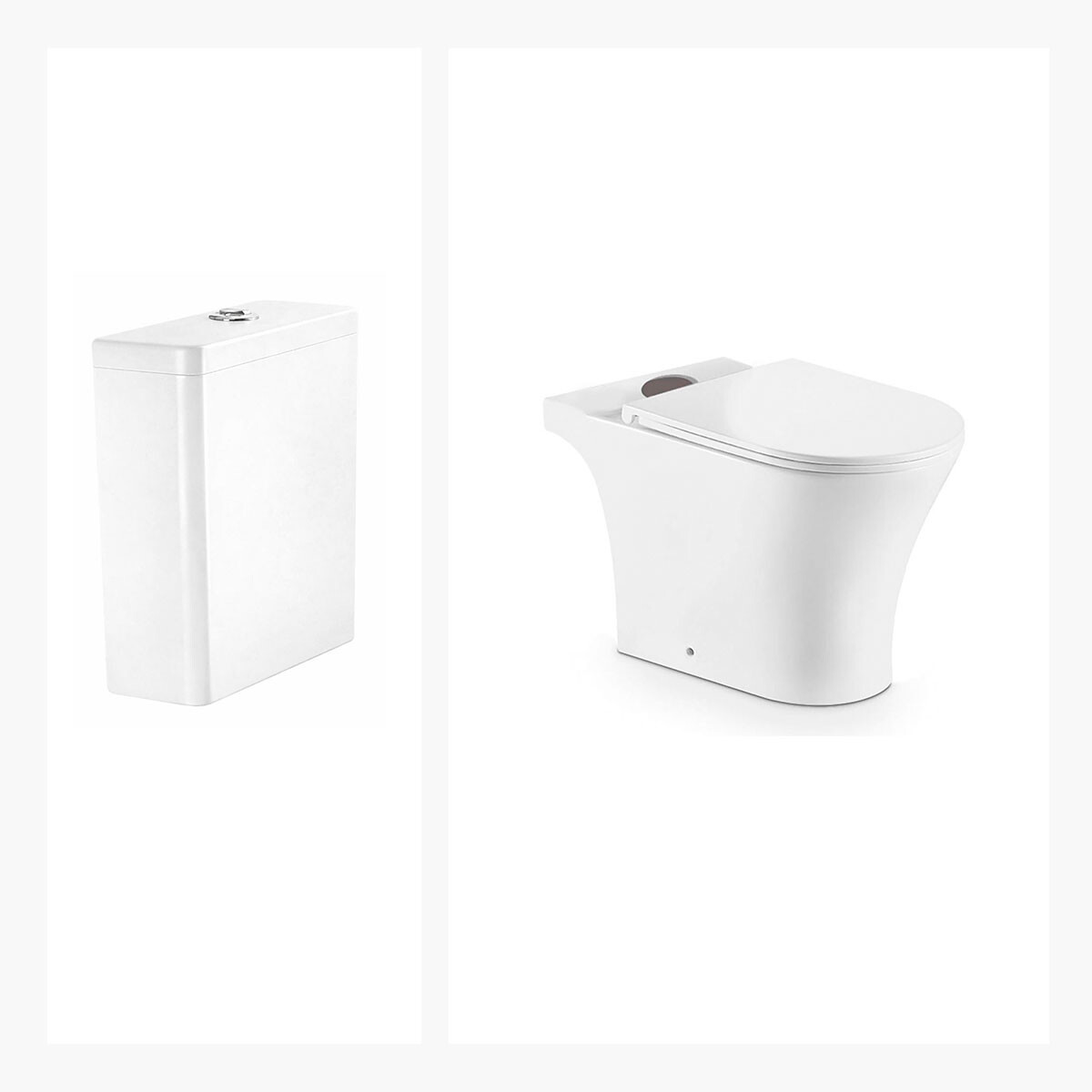 Juego De Inodoro Mochila Y Tapa Serie Anori 