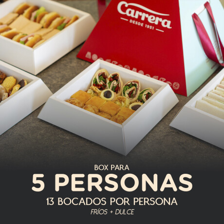BOX Piramide para 5 personas 000