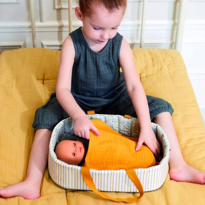 Moisés de bebe para niños Celeste