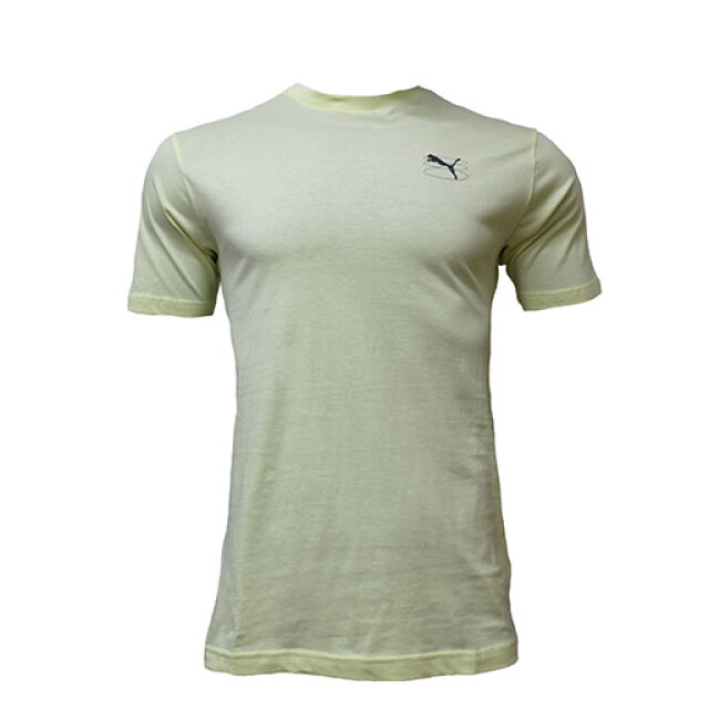 Remera de Hombre Puma Graphic Grid Amarillo