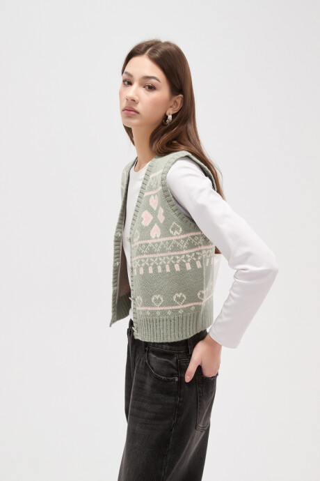 Chaleco Teshie Estampado 2