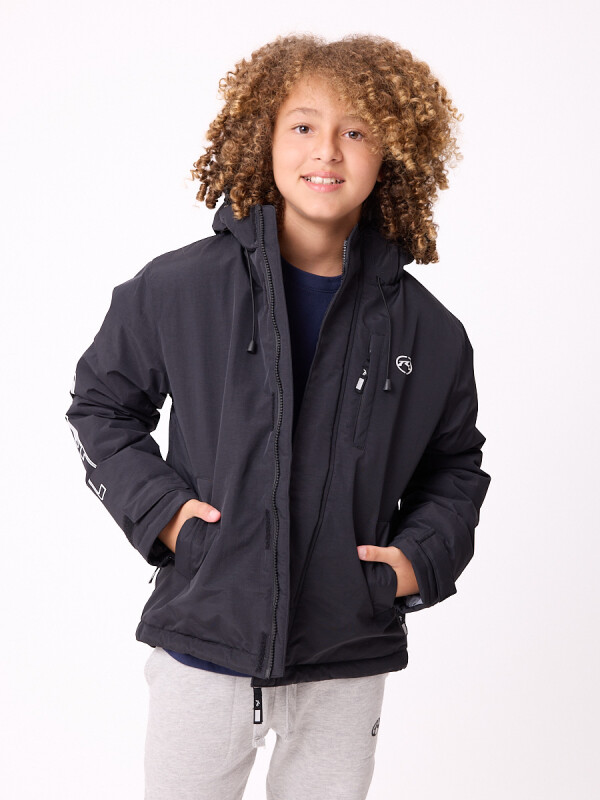 CAMPERA BANDUM TEEN RUSTY Negro