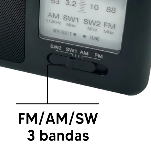 Radio Portátil Xion Xi-ra5 Am/fm RADIO PORTATIL XION XI-RA5