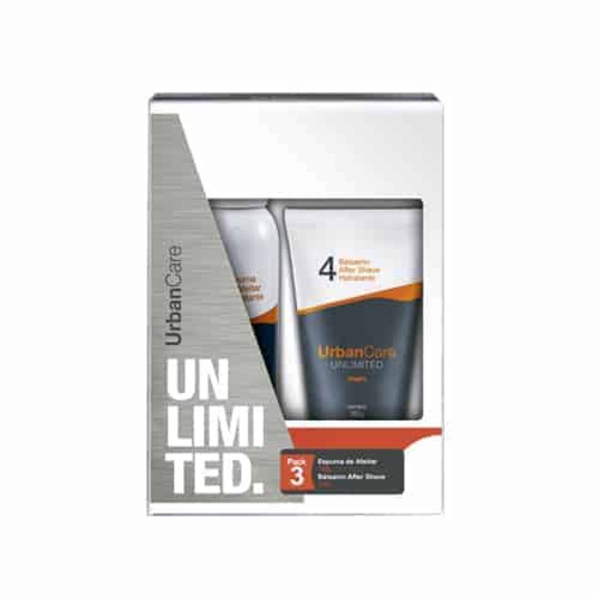 Pack Espuma de Afeitar + Bálsamo Urban Care Unlimited 