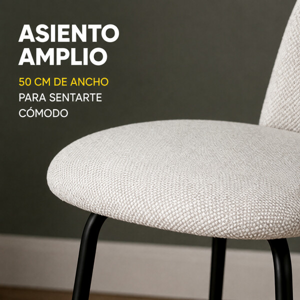 Silla Comedor ComboHome Cali Eames Pack X6 Blanco 1