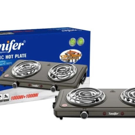 Anafe Eléctrico Sonifer Sf-3070 Doble Hornalla 2000w Anafe Eléctrico Sonifer Sf-3070 Doble Hornalla 2000w