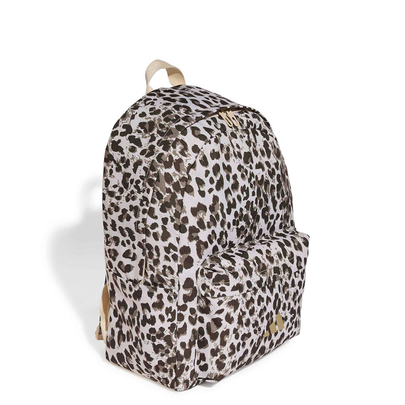 Mochila Adidas Estampada Leo Beige - Animal Print