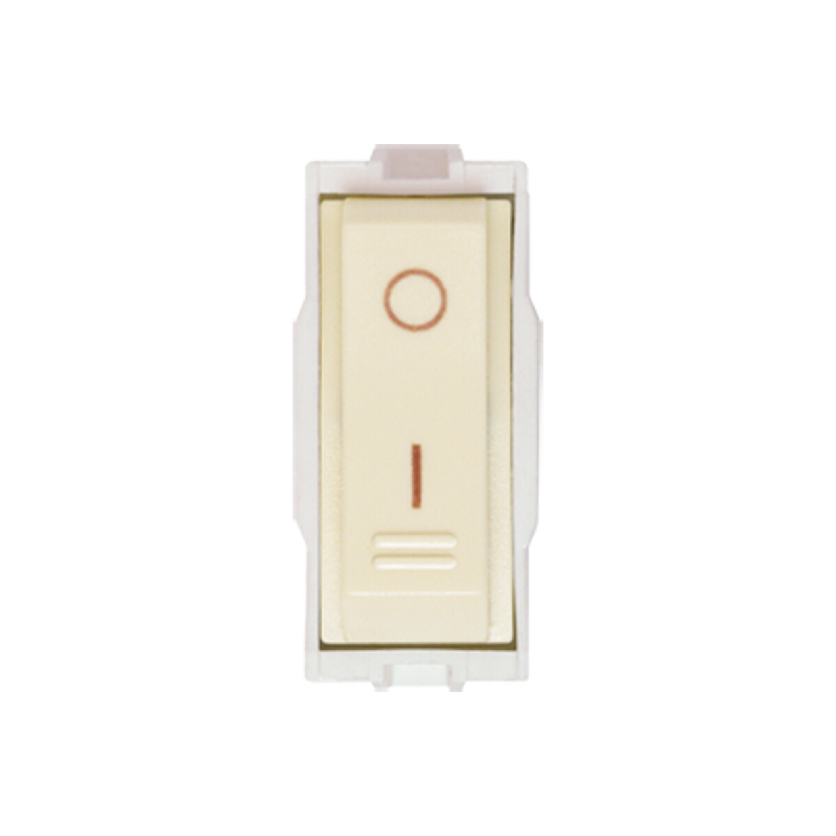 Módulo llave bipolar 10A 250V - Visione marfil - C52106 