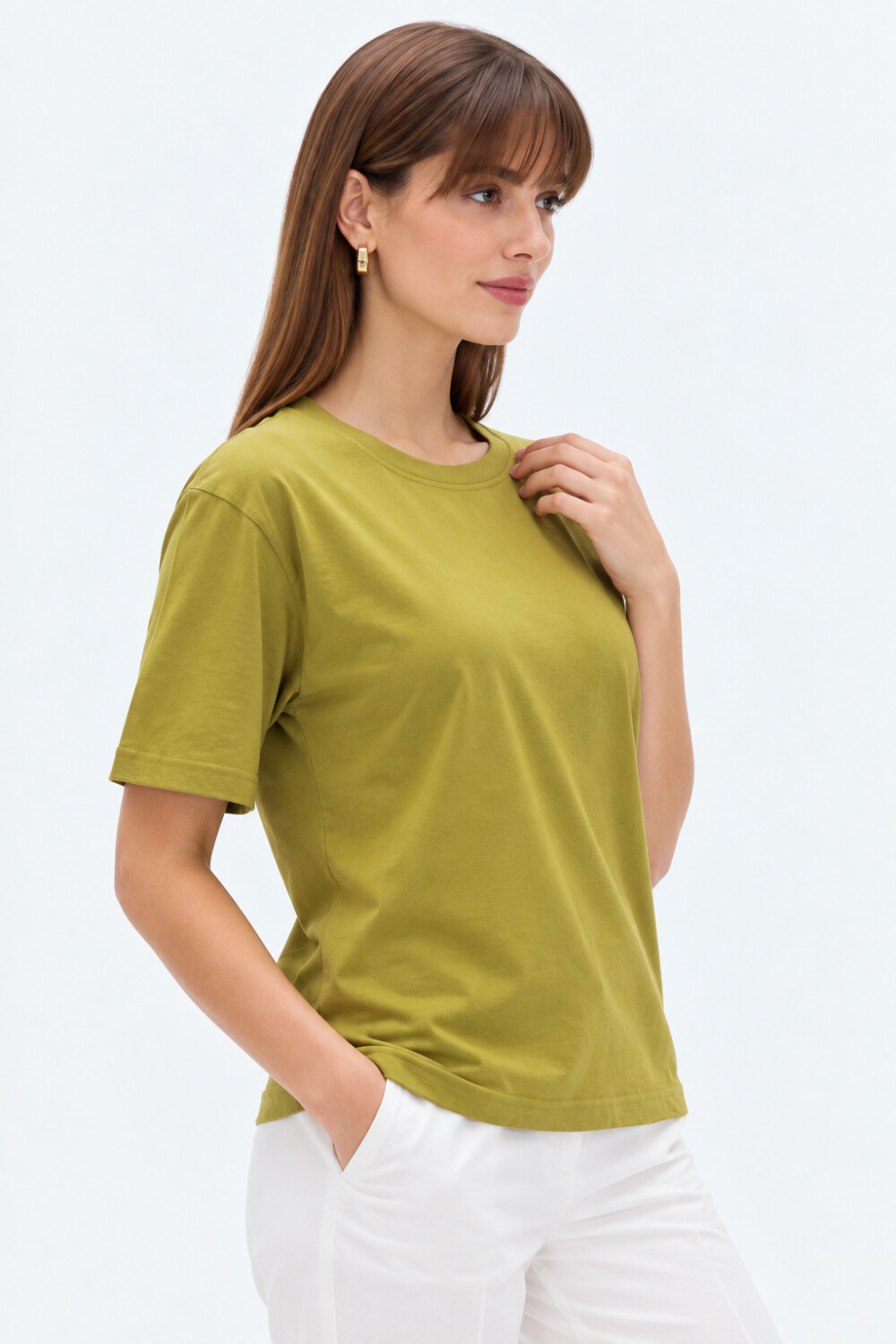 Remera Binaga Verde Oliva Claro
