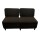 Pack x2 Sillón Modular Lumax de encastre Orebo en caja Negro