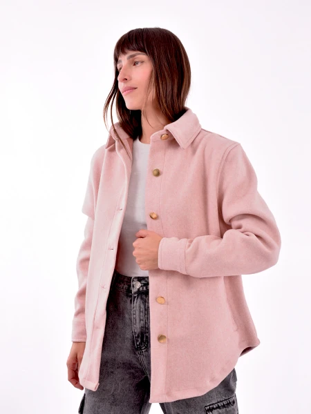 SOBRECAMISA SABRINA ROSA CLARO