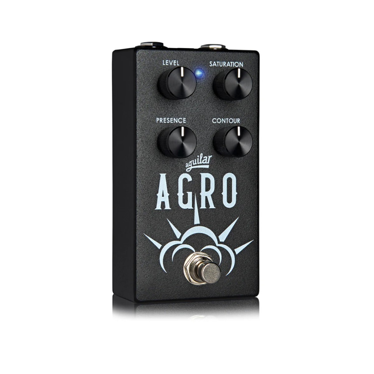 Pedal Efectos Aguilar Agro V2 Overdrive Para Bajo 