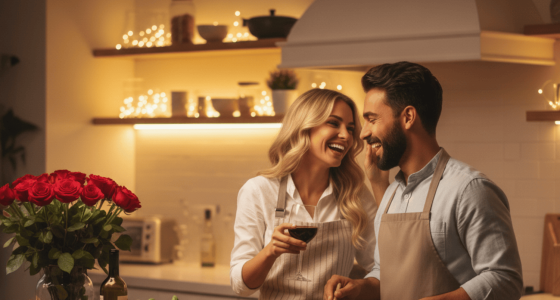 El plan perfecto para San Valentín: Cocinar juntos, una experiencia inolvidable
