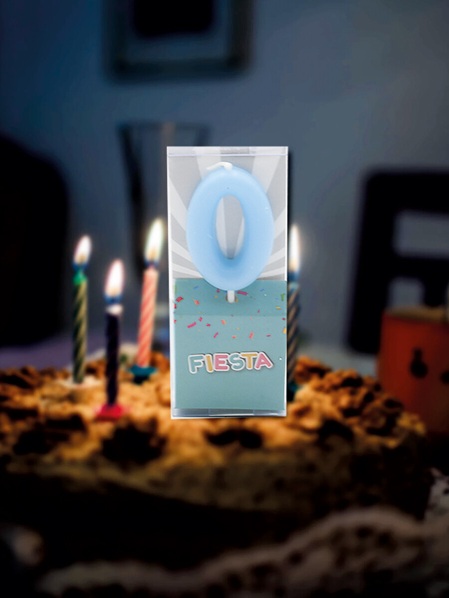VELA N° 0 - CELESTE 