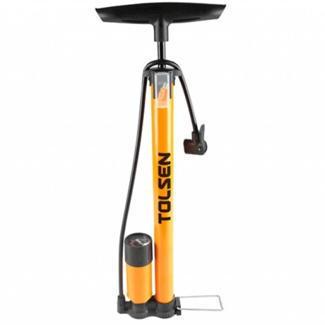 TOLSEN INFLADOR NEUMATICO C/PISADERA & MANOMETRO PARA BICI Tolsen Inflador Neumatico C/pisadera & Manometro Para Bici