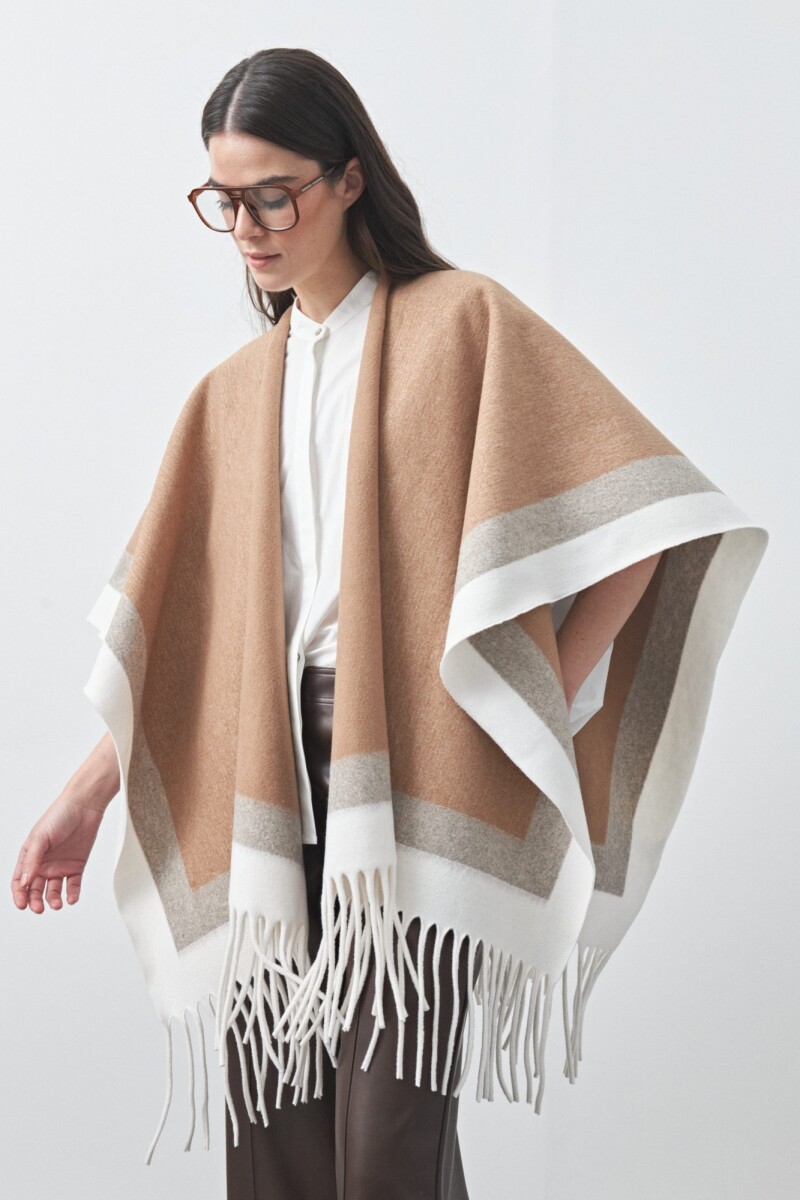 PONCHO OUZO Beige