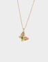 Cadena Corta con Dije Acero quirúrgico Cadena Corta Con Dije Acero Quirúrgico - Dorado